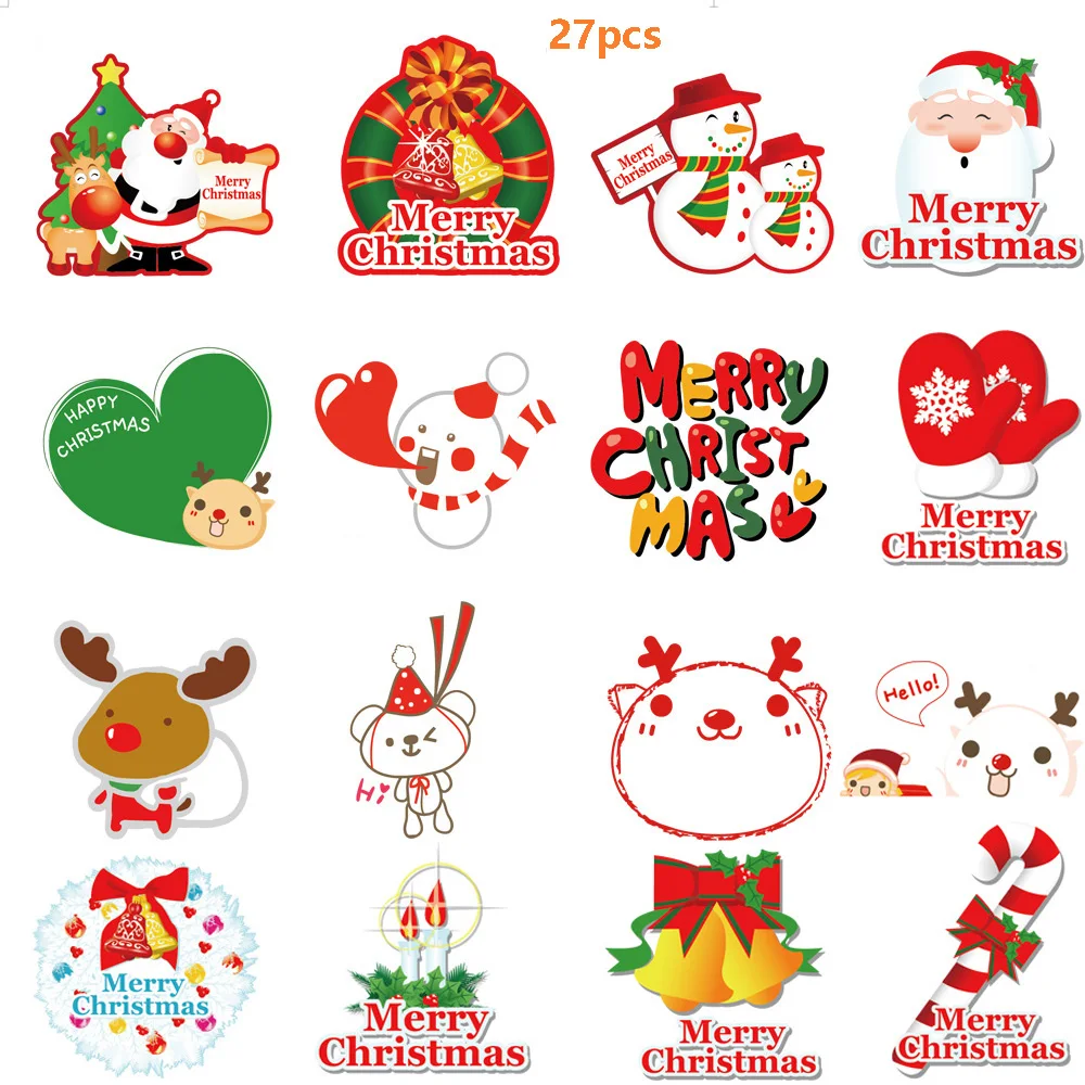 27pc Fridge Magnet Refrigerator Magnetic Sticker Kitchen Decor Santa Claus Christmas Decoration Sticker for Car Cabine Cup Phone
27pc Fridge Magnet Refrigerator Magnetic Sticker Kitchen Decor Santa Claus Christmas Decoration Sticker for Car Cabine Cup Phone