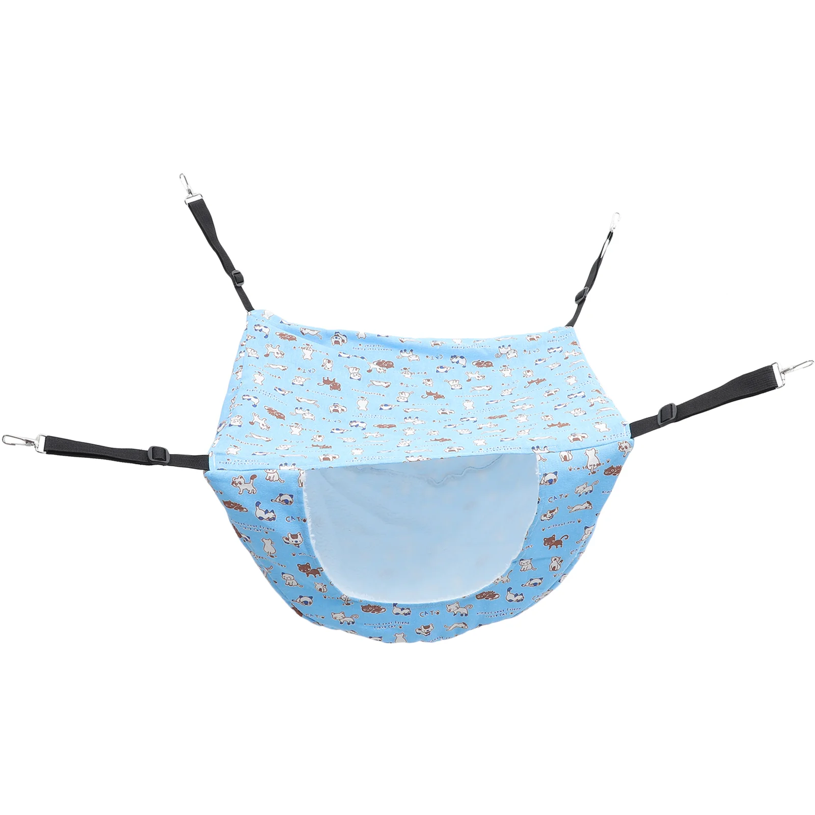 Cat Hanging Hammock Breathable Double Layer Pet Cage Hammock With Adjustable Straps
Cat Hanging Hammock Breathable Double Layer Pet Cage Hammock With Adjustable Straps