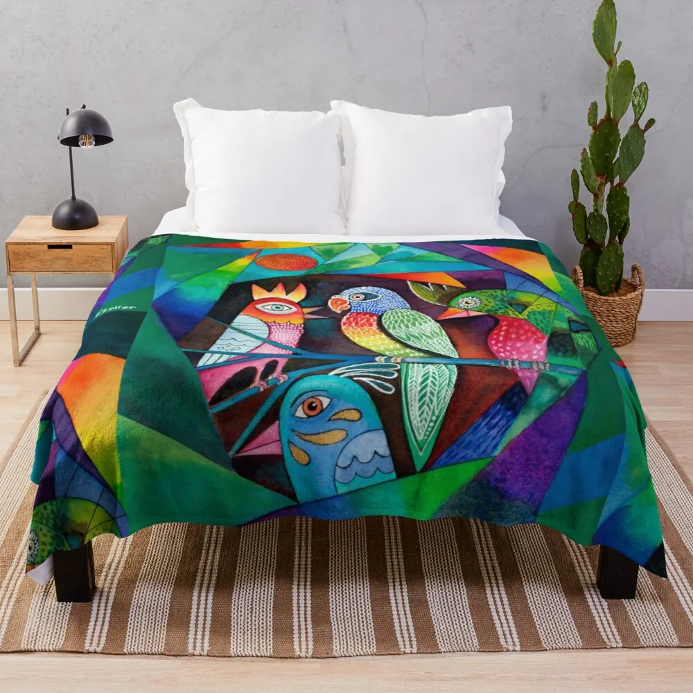 Feathered Friends Throw Blanket Ultra-Soft Micro Fleece Soft Plaid Couple Sheep Wool Blanket
Feathered Friends Throw Blanket Ultra-Soft Micro Fleece Soft Plaid Couple Sheep Wool Blanket