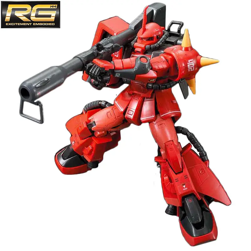Japanese Original Model RG 1/144 MS-06R-2 JOHNNY RIDDEN'S ZAKU II Assemble Model Action Figures Transformation Robot
Japanese Original Model RG 1/144 MS-06R-2 JOHNNY RIDDEN'S ZAKU II Assemble Model Action Figures Transformation Robot