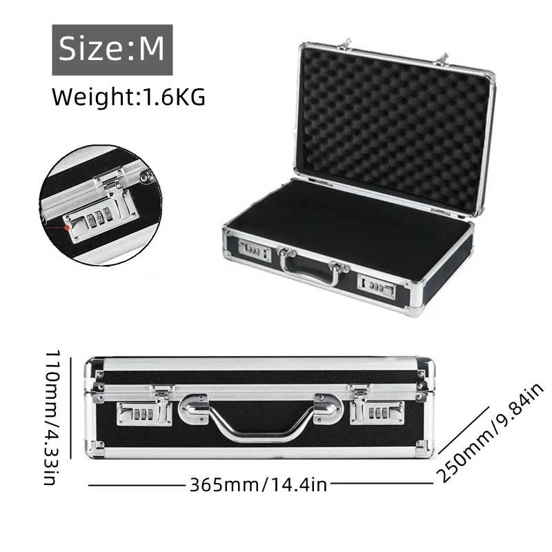 XMSJ Портативный алюминиевый ящик для инструментов с паролем
XMSJ Портативный алюминиевый ящик для инструментов с паролем