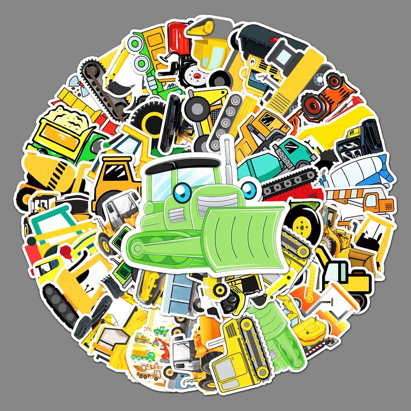 Cartoon Engineering Vehicle Stickers For Car Laptop Phone Stationery Decor Vinyl Decals Waterproof Graffiti Sticker Toys Gifts 
Cartoon Engineering Vehicle Stickers For Car Laptop Phone Stationery Decor Vinyl Decals Waterproof Graffiti Sticker Toys Gifts