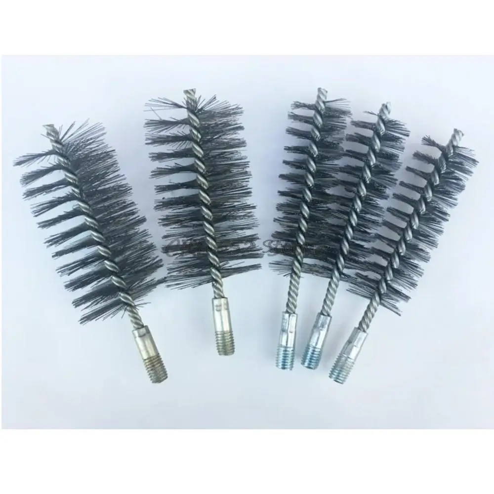 1Pc 18/20/25/30/35/40/45/50/55/60/65/70/80/100mm Diameter Stainless Steel Round Wire Tube Pipe Cleaning Brush 12mm Thread
1Pc 18/20/25/30/35/40/45/50/55/60/65/70/80/100mm Diameter Stainless Steel Round Wire Tube Pipe Cleaning Brush 12mm Thread