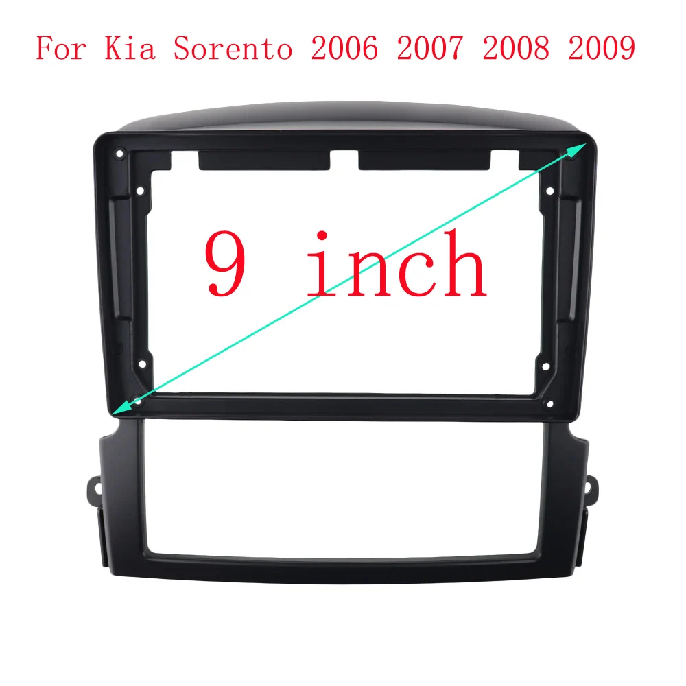 9-дюймовая облицовка для Kia SORENTO 2006-2009, автомобильное радио, стерео, GPS, MP5, Android плеер, 2 Din, панель установки головного блока, крышка рамки приборной панели
9-дюймовая облицовка для Kia SORENTO 2006-2009, автомобильное радио, стерео, GPS, MP5, Android плеер, 2 Din, панель установки головного блока, крышка рамки приборной панели