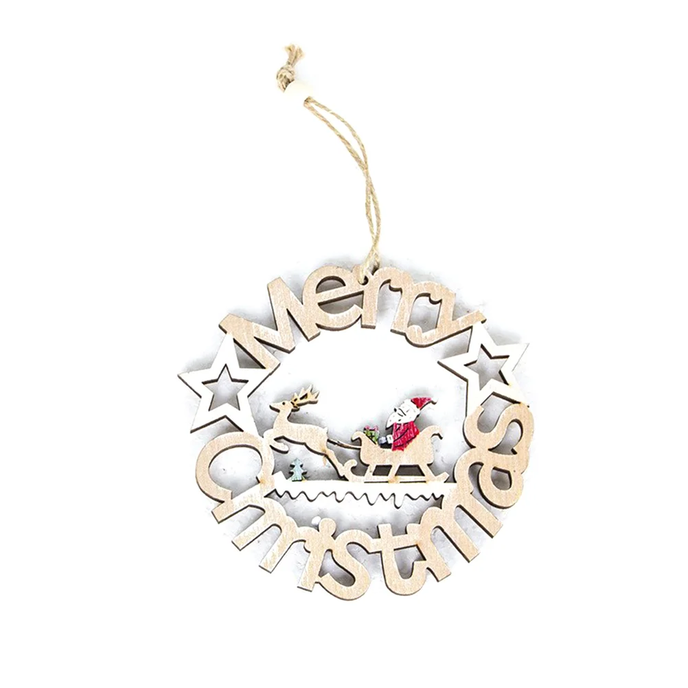 1PC Pendant Lovely Christmas Deer Santa Claus Pattern Wooden Decorative Ornaments Listing for Christmas Home
1PC Pendant Lovely Christmas Deer Santa Claus Pattern Wooden Decorative Ornaments Listing for Christmas Home