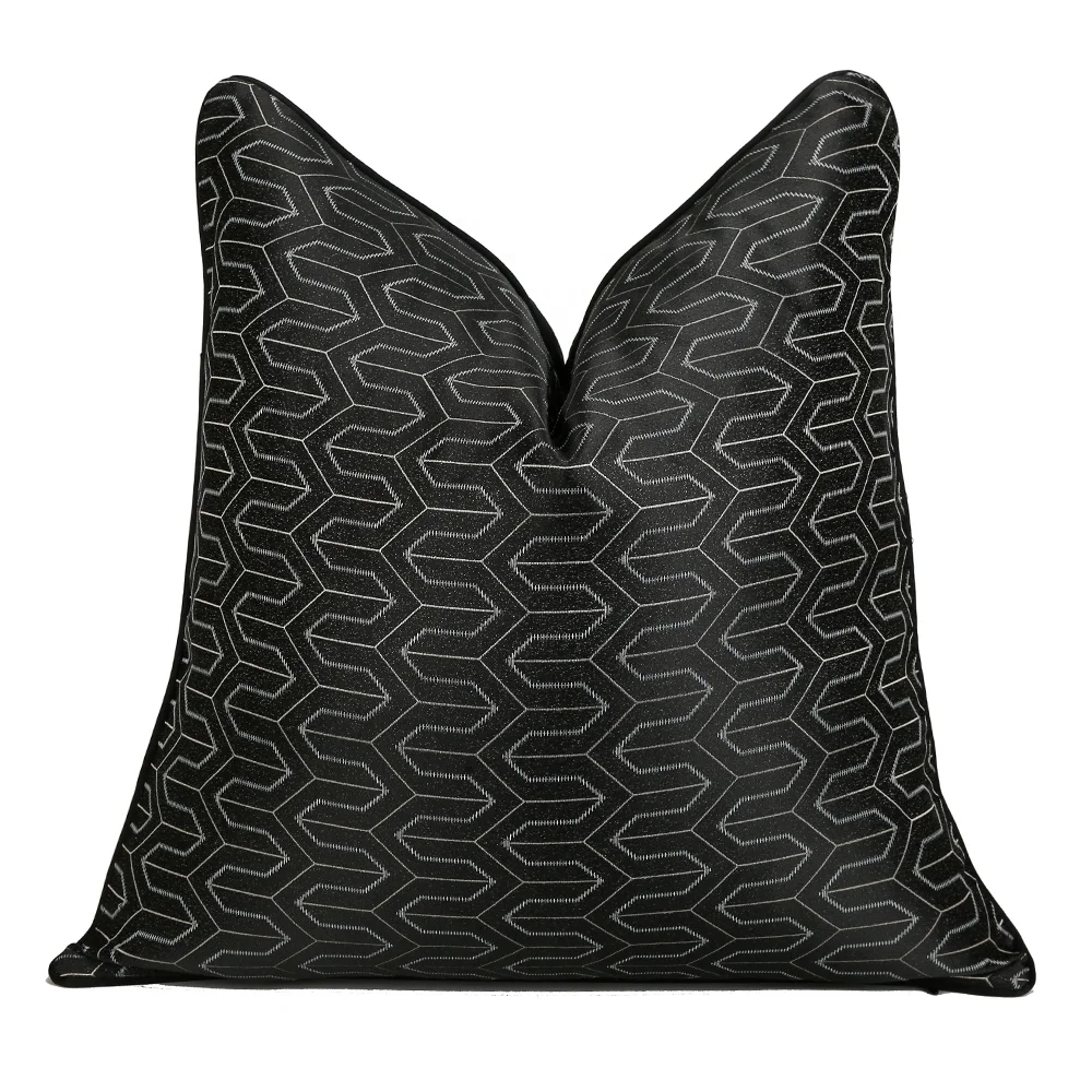 Hot Sale Luxury Farmhouse Throw Pillow Covers Polyester Soft Black Pillow Case Cushion Case
Hot Sale Luxury Farmhouse Throw Pillow Covers Polyester Soft Black Pillow Case Cushion Case