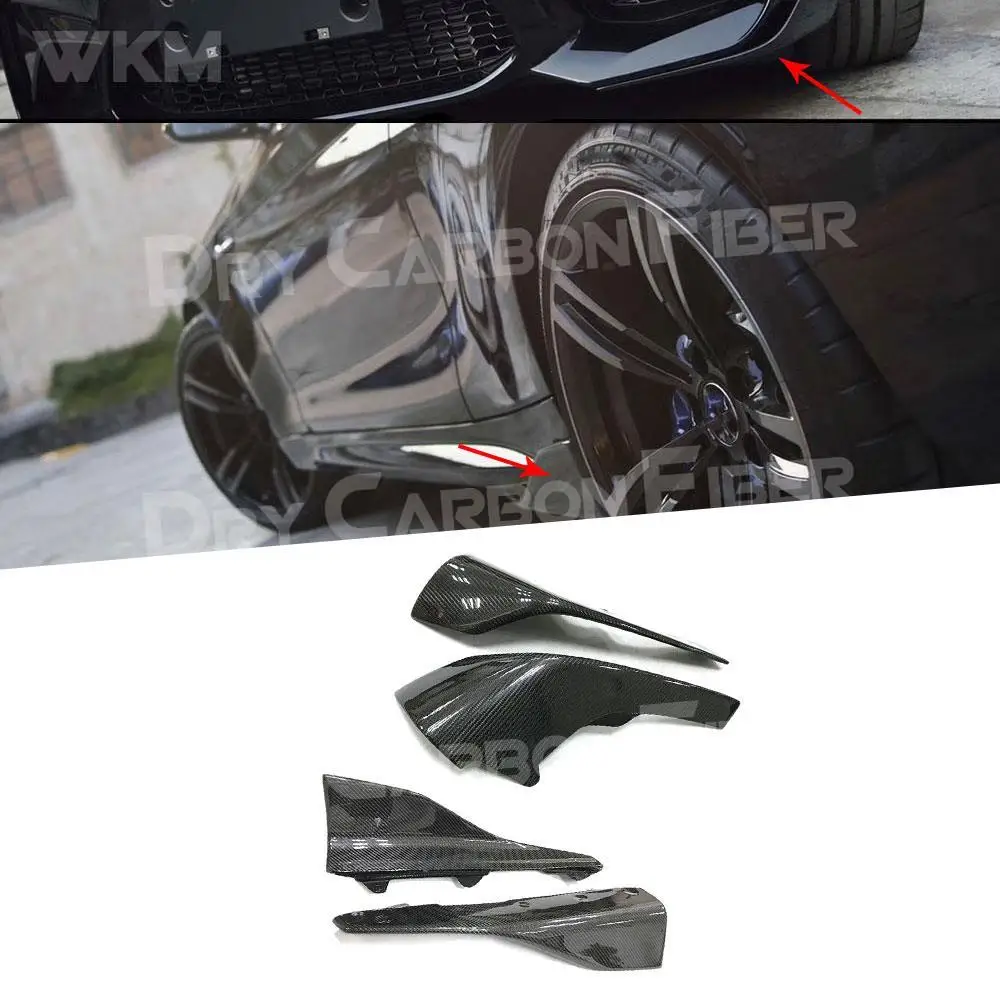 for BMW 2 Series F87 M2 M2C Competition 2016 - 2020 Canards Apron Carbon Fiber Side Skirts Splitters Cupwings Winglets 
for BMW 2 Series F87 M2 M2C Competition 2016 - 2020 Canards Apron Carbon Fiber Side Skirts Splitters Cupwings Winglets