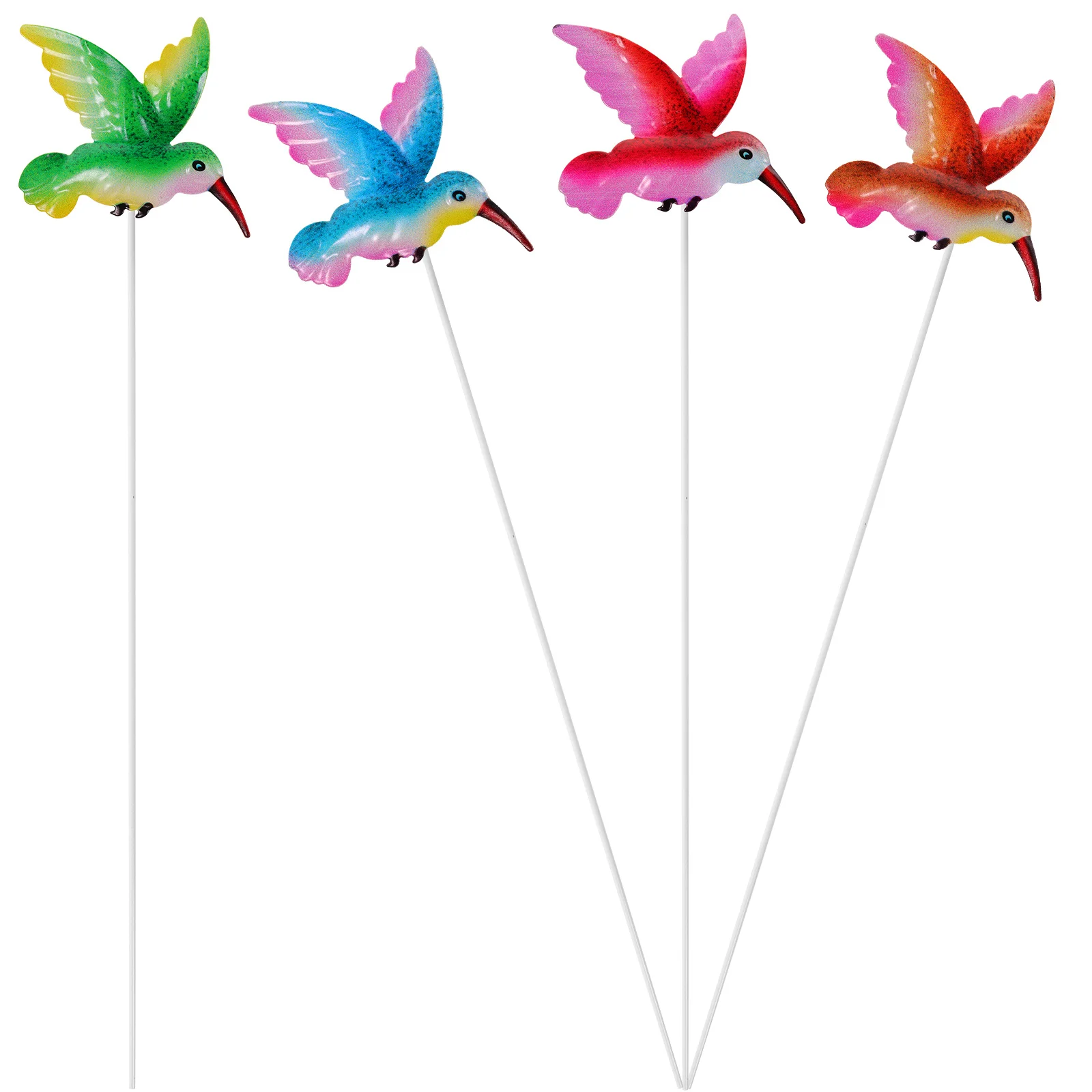 4 Pcs Iron Garden Insert Inserted Hummingbird Decor Yard Stake Lawn Gardening Sticks Ornaments Decors Small
4 Pcs Iron Garden Insert Inserted Hummingbird Decor Yard Stake Lawn Gardening Sticks Ornaments Decors Small