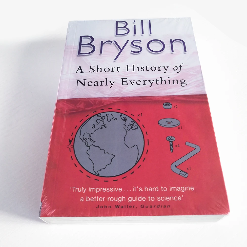 A Short History of Nearly Everything Bill Bryson Human Future Brief History of Popular Science Book Children English Books
A Short History of Nearly Everything Bill Bryson Human Future Brief History of Popular Science Book Children English Books