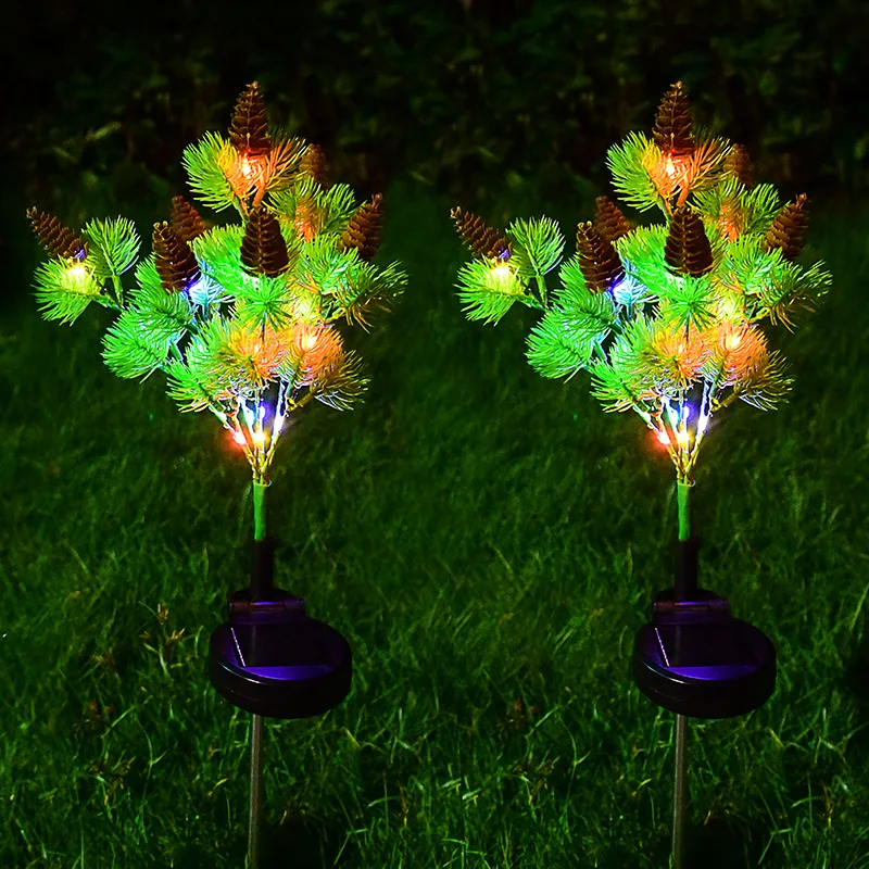 Solar Christmas Tree Light Outdoor Waterproof Garden Porch Lawn Lamp Garden Landscape Decorative Floor Lights Christmas Gifts 
Solar Christmas Tree Light Outdoor Waterproof Garden Porch Lawn Lamp Garden Landscape Decorative Floor Lights Christmas Gifts