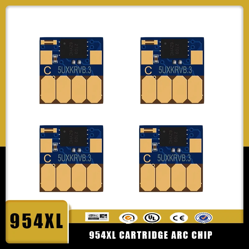 vilaxh 954 Cartridge Chip Replacement For HP 954xl 954 XL for Officejet Pro 7740 8210 8710 8720 8730 Printer Auto Reset Chip 
vilaxh 954 Cartridge Chip Replacement For HP 954xl 954 XL for Officejet Pro 7740 8210 8710 8720 8730 Printer Auto Reset Chip