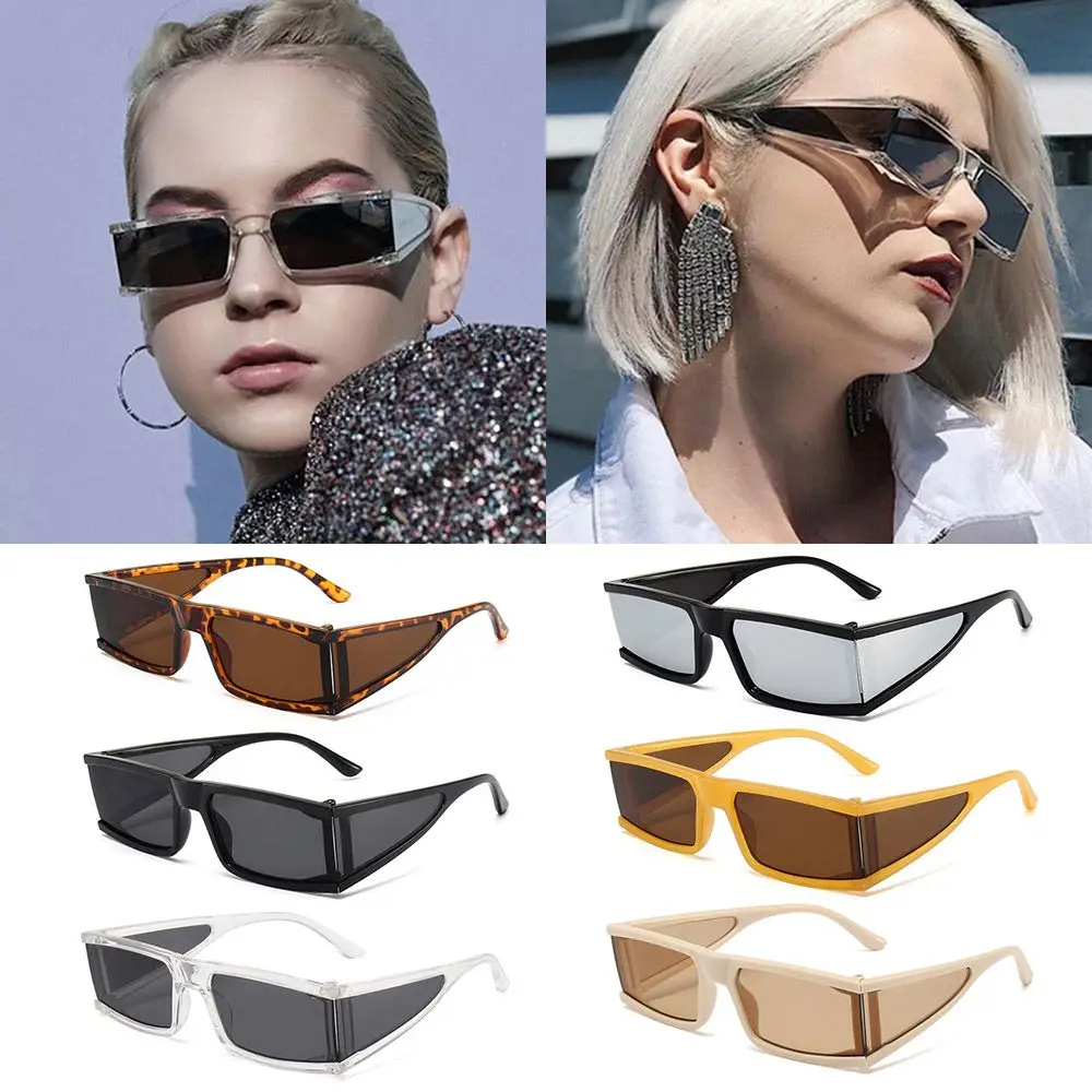 Fashion Punk Sun Glasses Shades Brand Designer Sunglasses for Women Rectangle Small Sunglasses
Fashion Punk Sun Glasses Shades Brand Designer Sunglasses for Women Rectangle Small Sunglasses