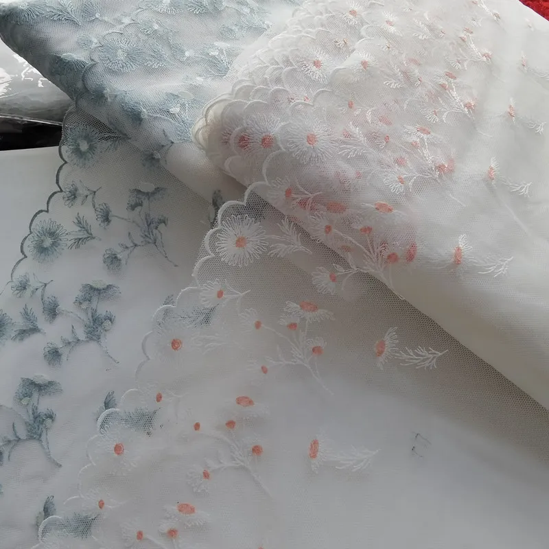 20meters Mesh Embroidered Tulle Lace Trim for Fringe Wedding Party Dresses Appliques Clothing Fabric Sewing Accessories
20meters Mesh Embroidered Tulle Lace Trim for Fringe Wedding Party Dresses Appliques Clothing Fabric Sewing Accessories