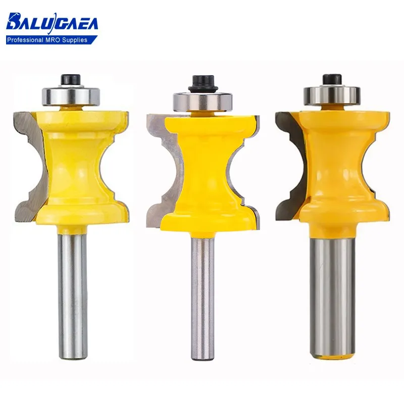 Wood Router Bit 1/4"1/2" 8mm Shank Bullnose with Bead Column Router Bit Line knife Milling Cutter for Woodworking
Wood Router Bit 1/4"1/2" 8mm Shank Bullnose with Bead Column Router Bit Line knife Milling Cutter for Woodworking