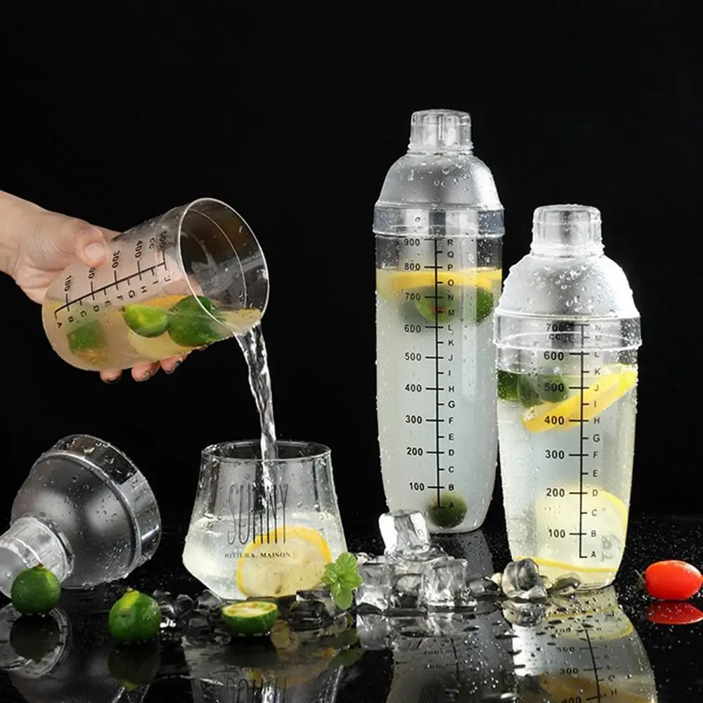 300/500/700/1000ml Hand Shake Bar Ttensils Bar tool Drink Bottle Mixer Barware Cocktail Shaker Shaker Cup
300/500/700/1000ml Hand Shake Bar Ttensils Bar tool Drink Bottle Mixer Barware Cocktail Shaker Shaker Cup