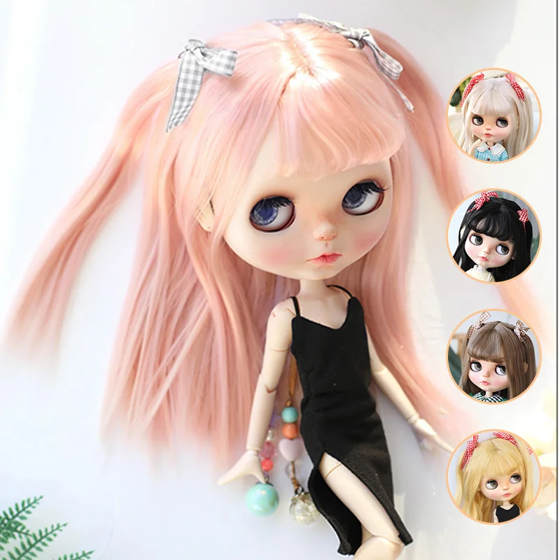 BJD Blythe Doll Accessories Wigs Girls Toys Faux Mohair Fashion Cute Long Hair Air Bangs Wigs For BJD Doll Wigs
BJD Blythe Doll Accessories Wigs Girls Toys Faux Mohair Fashion Cute Long Hair Air Bangs Wigs For BJD Doll Wigs
