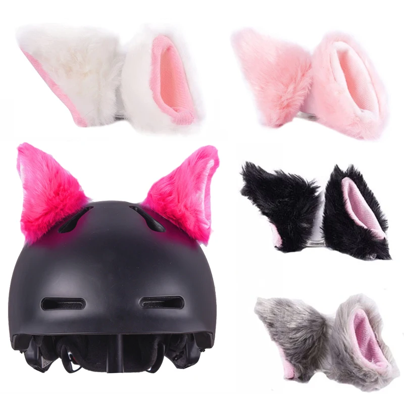 1Pc Cute Plush Cat Ears Car Motorcycle Helmet Motocross Full Face Off Road Helmet Decoration Accessories Sticker Cosplay Styling
1Pc Cute Plush Cat Ears Car Motorcycle Helmet Motocross Full Face Off Road Helmet Decoration Accessories Sticker Cosplay Styling