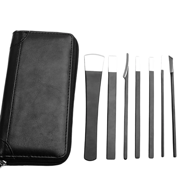 Набор инструментов для маникюра и педикюра, 7 шт./компл., набор ножей для педикюра и педикюра с футляром для хранения
Набор инструментов для маникюра и педикюра, 7 шт./компл., набор ножей для педикюра и педикюра с футляром для хранения