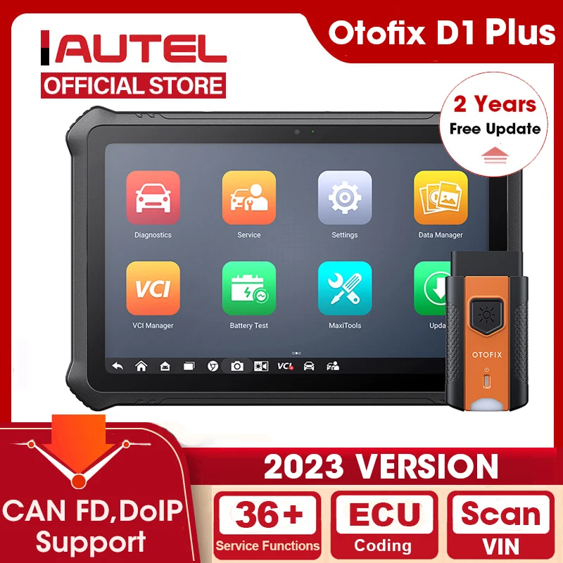 OTOFIX D1 Plus Diagnostic Tools Newest Automotive Scanner Advanced ECU Coding Upgraded of D1 Pro
OTOFIX D1 Plus Diagnostic Tools Newest Automotive Scanner Advanced ECU Coding Upgraded of D1 Pro