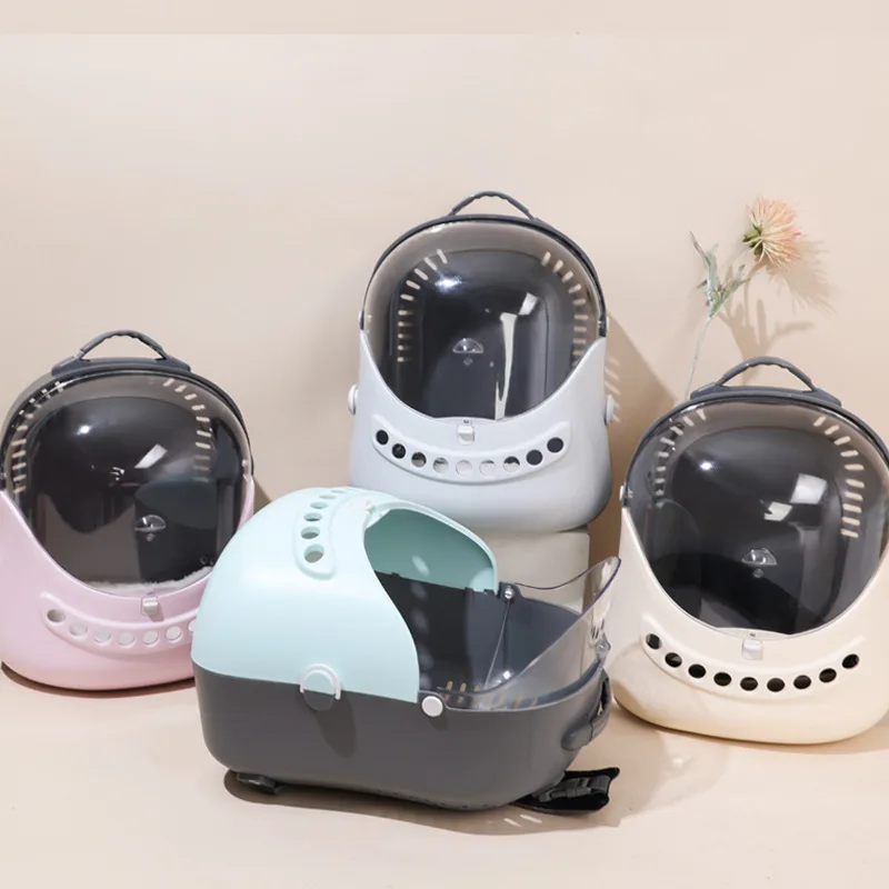 Cat Bag Travel PP PET Bag Backpack Portable Dog Supplies Breathable Space Capsule Shading Shoulder Pet Backpack
Cat Bag Travel PP PET Bag Backpack Portable Dog Supplies Breathable Space Capsule Shading Shoulder Pet Backpack