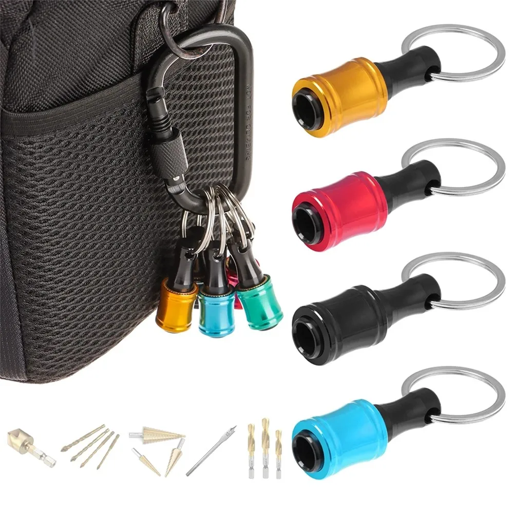 Adapter 6x Screwdriver Bit Holder 1/4 Hex Shank Aluminum Alloy Drill For Double & Single Head Quick Release Tool
Adapter 6x Screwdriver Bit Holder 1/4 Hex Shank Aluminum Alloy Drill For Double & Single Head Quick Release Tool