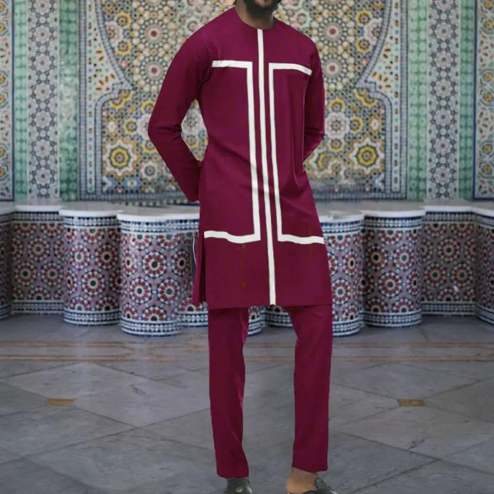 Мужской Топ с контрастным воротником 2 шт./комплект, мягкий Свободный пуловер, износостойкая рубашка с круглым вырезом и длинными рукавами в... 
Мужской Топ с контрастным воротником 2 шт./комплект, мягкий Свободный пуловер, износостойкая рубашка с круглым вырезом и длинными рукавами в...