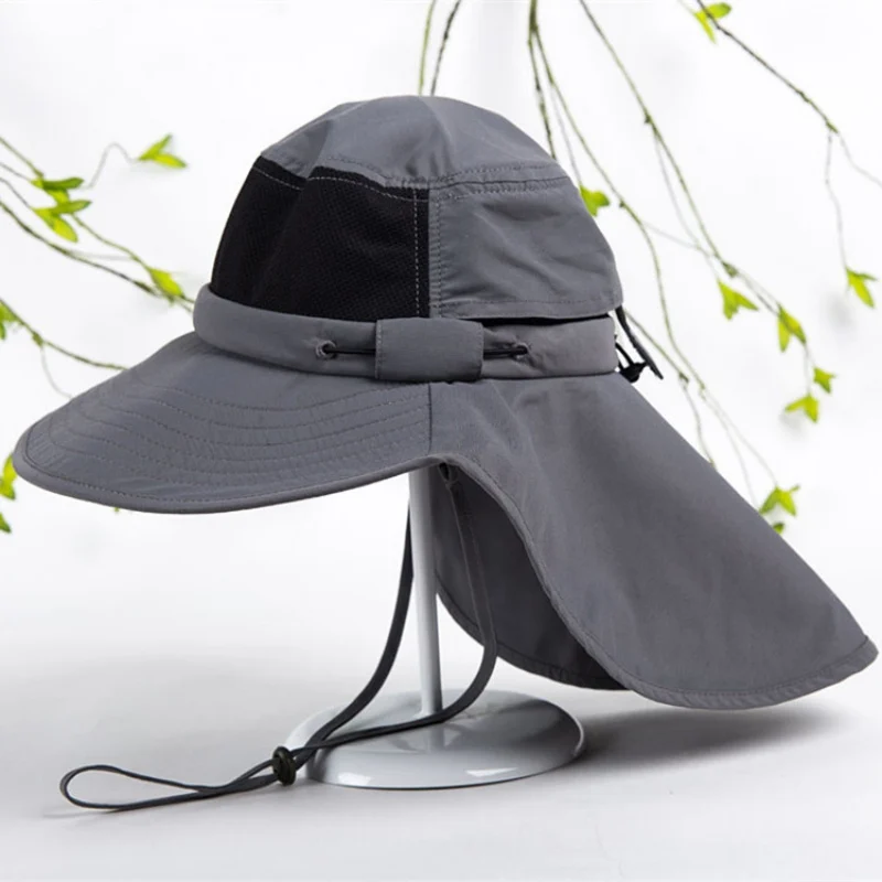 Outdoor Fishing Hat Sports Sunscreen Long Brimmed Hat Adjustable FIsherman Hat
Outdoor Fishing Hat Sports Sunscreen Long Brimmed Hat Adjustable FIsherman Hat