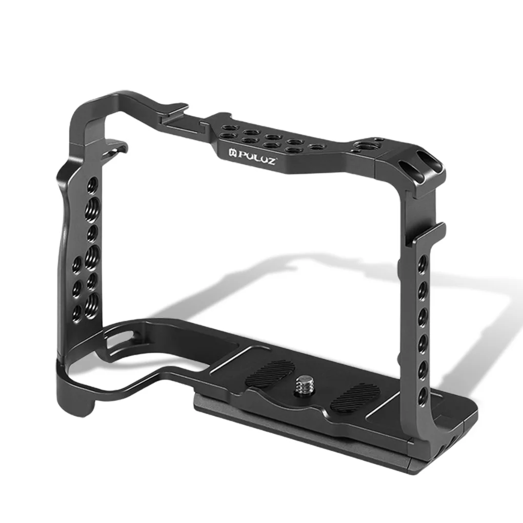 

PULUZ Camera Cage 1 4 and 3 8 Inch Port Frame Replacement for Canon EOS R5 R6 Photography Accessories Photo Shooting Supplies