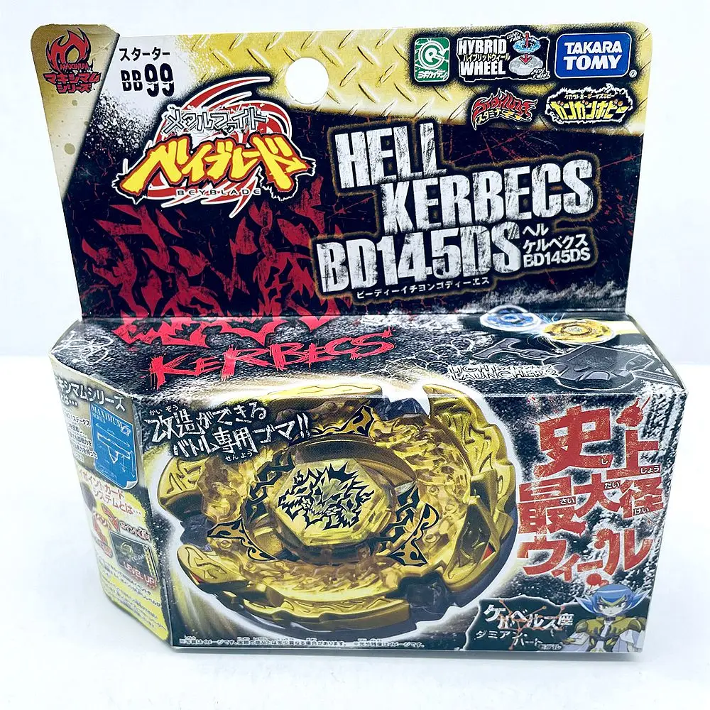 

Hell / Hades Kerbecs BD145DS Metal Masters BEYBLADE Starter BB-99