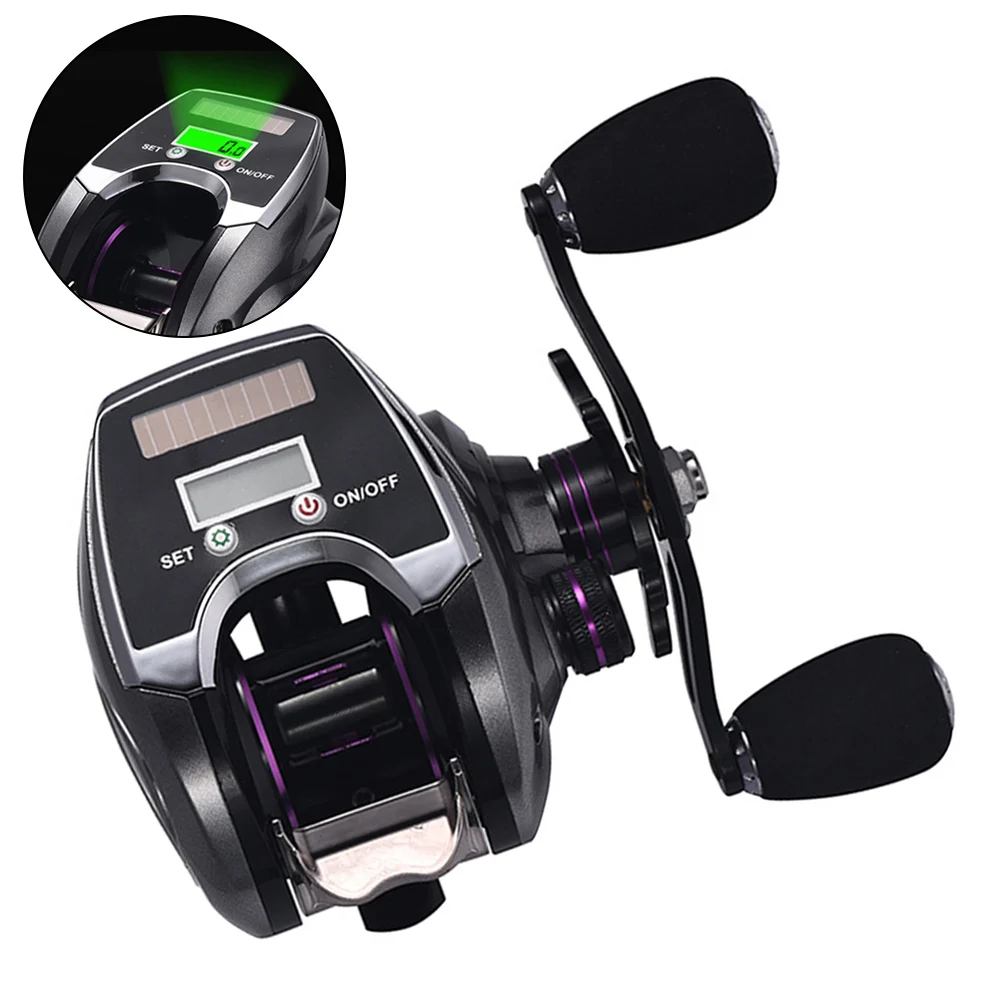 8.0:1 Fly Fishing Reel Digital Display Electronic Fishing Reel Baitcasting Wheel Baitcaster Reel With Digital Display Baitcasts
8.0:1 Fly Fishing Reel Digital Display Electronic Fishing Reel Baitcasting Wheel Baitcaster Reel With Digital Display Baitcasts