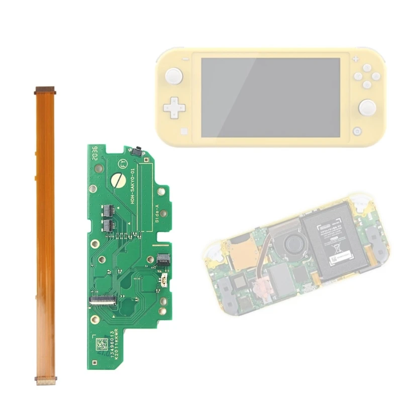 Replacement Game Console Left L Side D Pad Button Board Motherboard Compatible for NS Lite Key-Board Repair Part Durable DXAC
Replacement Game Console Left L Side D Pad Button Board Motherboard Compatible for NS Lite Key-Board Repair Part Durable DXAC