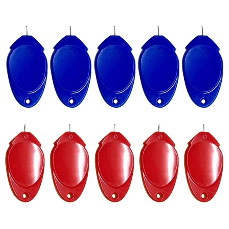 10 Pcs Needle Threader for Hand Sewing Simple Threader for Small Eye Needles Premium Plastic Leaf Shaped Needle Threader
10 Pcs Needle Threader for Hand Sewing Simple Threader for Small Eye Needles Premium Plastic Leaf Shaped Needle Threader