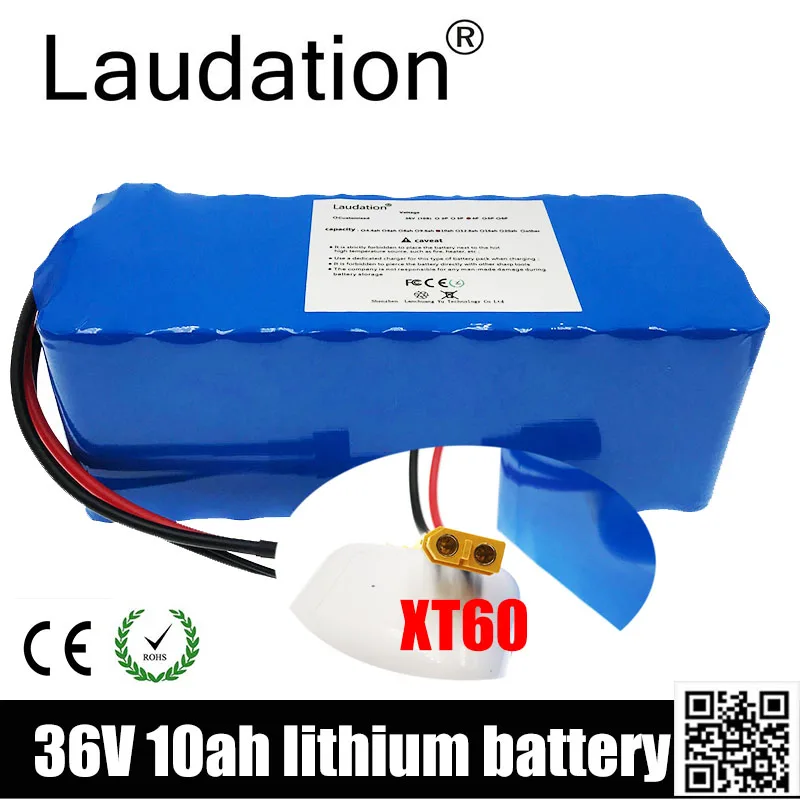 Laudation 36V 10ah Electric Bicycle Lithium Battery 42V 18650 Li-Ion Battery Motorcycle Electric Car Bicycle Scooter With BMS
Laudation 36V 10ah Electric Bicycle Lithium Battery 42V 18650 Li-Ion Battery Motorcycle Electric Car Bicycle Scooter With BMS