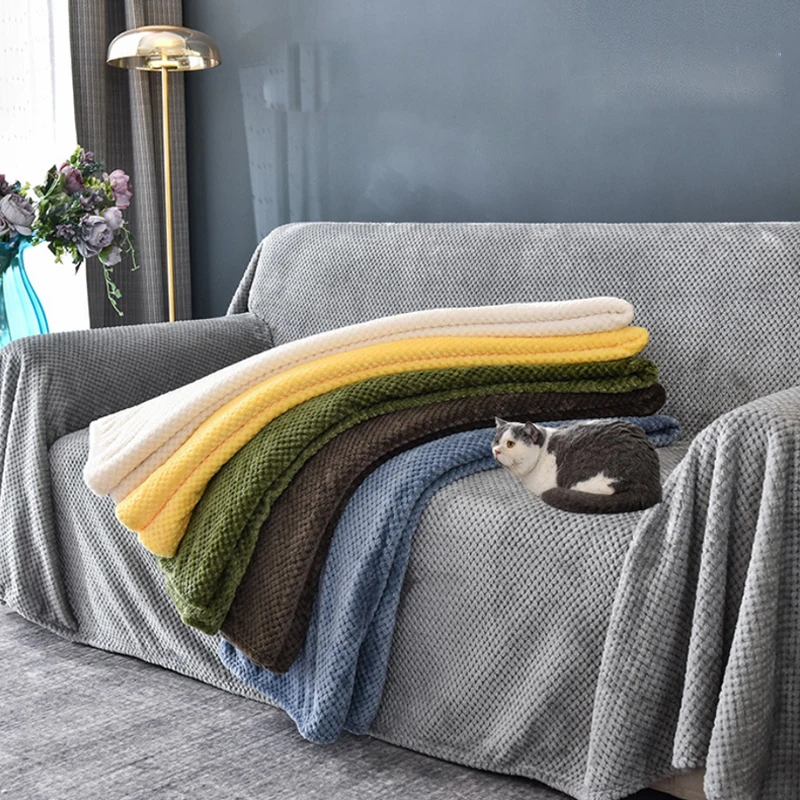 Plush Jacquard Sofa Blanket Plaid on The Sofa Bedspread Blanket Winter Warm Soft Bed Blankets Universal Sofa Couch Cover Towel
Plush Jacquard Sofa Blanket Plaid on The Sofa Bedspread Blanket Winter Warm Soft Bed Blankets Universal Sofa Couch Cover Towel