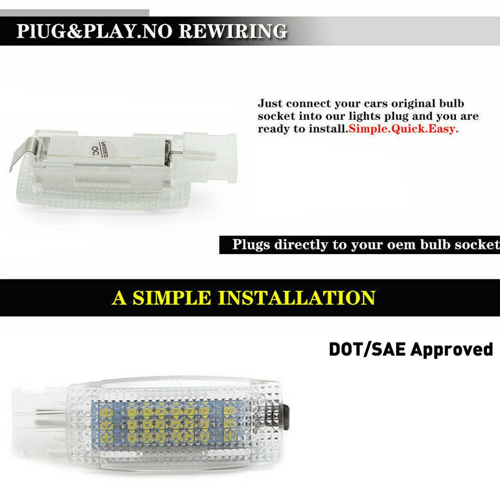 Durable LED Visor Vanity 12V DC 1K0947109Y20 2Pcs Accessories Canbus No Error #1K094710971N For Passat CC Replaced
Durable LED Visor Vanity 12V DC 1K0947109Y20 2Pcs Accessories Canbus No Error #1K094710971N For Passat CC Replaced