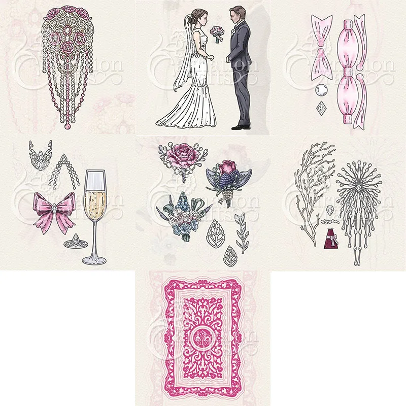 Bouquet Rose Corsage Trumpet Metal Cutting Dies New Arrival 2022 Scrapbook Diary Decoration Embossing Template Diy Greeting
Bouquet Rose Corsage Trumpet Metal Cutting Dies New Arrival 2022 Scrapbook Diary Decoration Embossing Template Diy Greeting