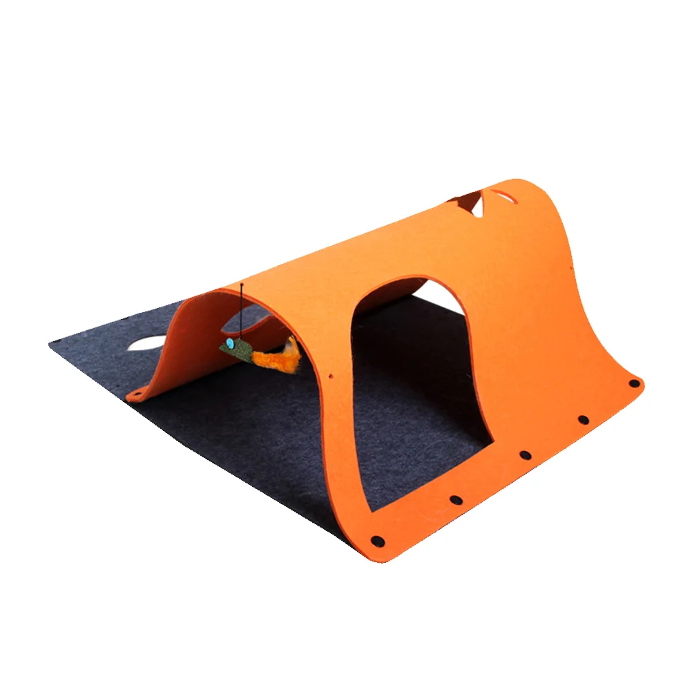Cat Tunnel Toy Collapsible Tube Folding Hideout Tent Interactive Playing Felt House Cave Plaything Catnip Withtoys
Cat Tunnel Toy Collapsible Tube Folding Hideout Tent Interactive Playing Felt House Cave Plaything Catnip Withtoys