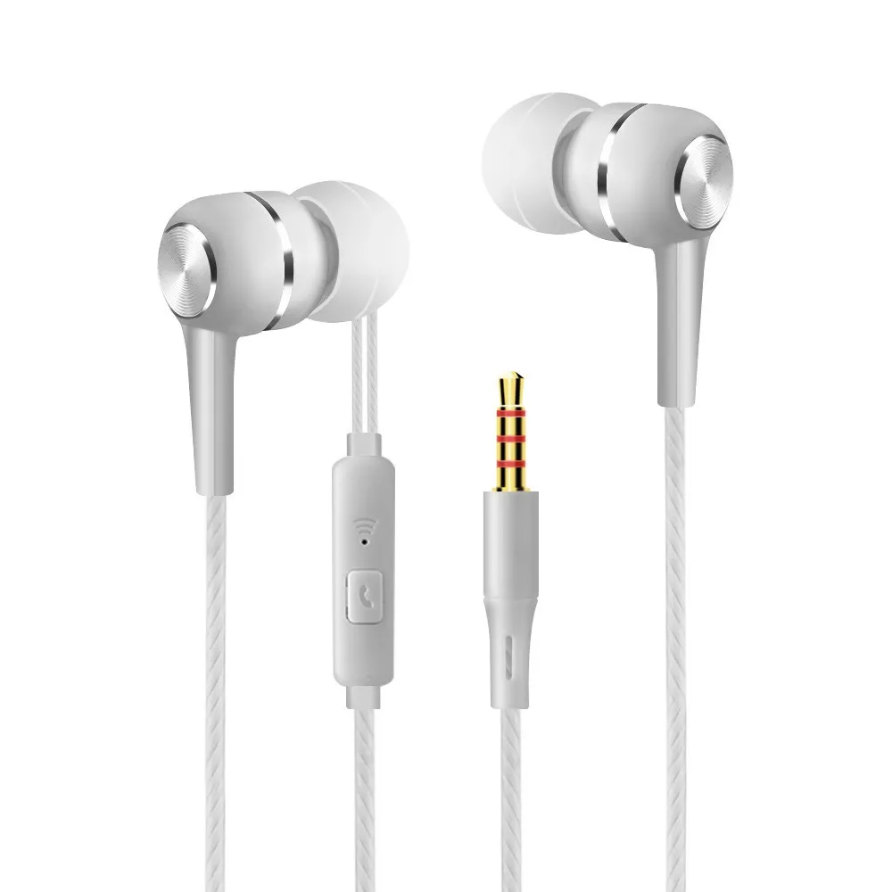 In Ear Sport Earphone Wired 3.5mm 110cm Headphones Universal Headset With Mic For Smartphones Computer Laptop Tablet PC
In Ear Sport Earphone Wired 3.5mm 110cm Headphones Universal Headset With Mic For Smartphones Computer Laptop Tablet PC