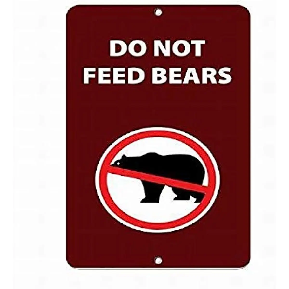No Bear Feeding Sign Park Sign Park Prohibition Sign Tin Warning sign Stop Sign Cross Sign
No Bear Feeding Sign Park Sign Park Prohibition Sign Tin Warning sign Stop Sign Cross Sign