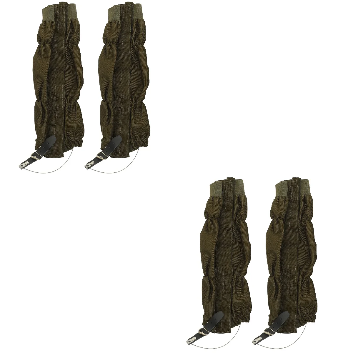 2 Pairs Leg Gaiters Leg Gaiters Hiking Calf Gaiters Snow Boot Gaiters for Unixes
2 Pairs Leg Gaiters Leg Gaiters Hiking Calf Gaiters Snow Boot Gaiters for Unixes