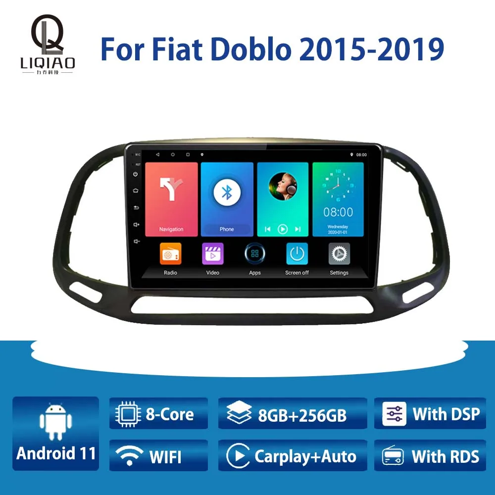 Автомагнитола LIQIAO 2din для Fiat Doblo 2015-2019 Carplay Multimidia, видеоплеер с навигацией, GPS, камерой заднего вида, Bluetooth, Wi-Fi, BT
Автомагнитола LIQIAO 2din для Fiat Doblo 2015-2019 Carplay Multimidia, видеоплеер с навигацией, GPS, камерой заднего вида, Bluetooth, Wi-Fi, BT