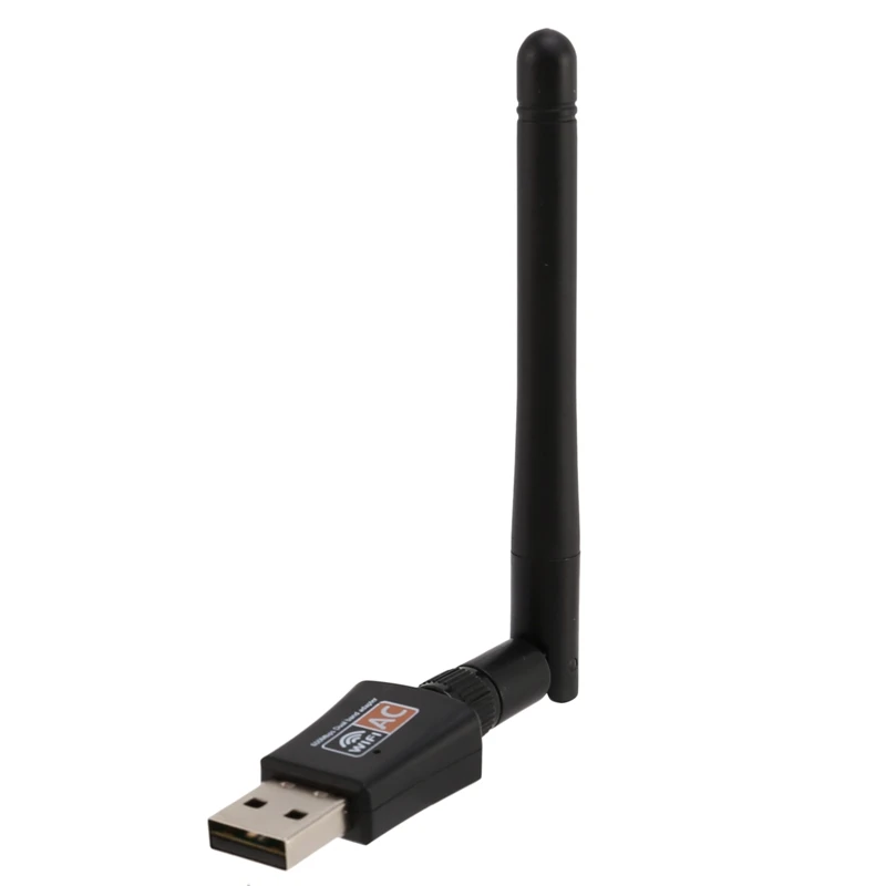 USB Wi-Fi адаптер с антенной, Двухдиапазонная беспроводная сетевая карта для ПК/настольного компьютера/ноутбука, Поддержка Windows 10/8/7
USB Wi-Fi адаптер с антенной, Двухдиапазонная беспроводная сетевая карта для ПК/настольного компьютера/ноутбука, Поддержка Windows 10/8/7