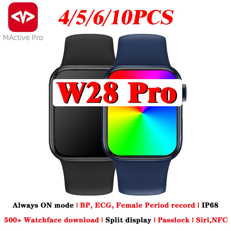 4/5/6/10 шт. W28 Pro умные часы, бесплатные подарки, 1,95 дюйма, большие женские и мужские беспроводные Часы с зарядкой, умные часы с Push-сообщениями, оптовая продажа
4/5/6/10 шт. W28 Pro умные часы, бесплатные подарки, 1,95 дюйма, большие женские и мужские беспроводные Часы с зарядкой, умные часы с Push-сообщениями, оптовая продажа
