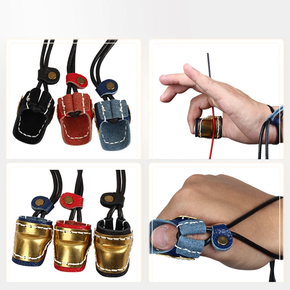 Archery Thumb Ring Hot Sale Finger Guard Protect Gear With Brass Thumb For Hunting Target Recurve Protector Shootin1g Glove
Archery Thumb Ring Hot Sale Finger Guard Protect Gear With Brass Thumb For Hunting Target Recurve Protector Shootin1g Glove