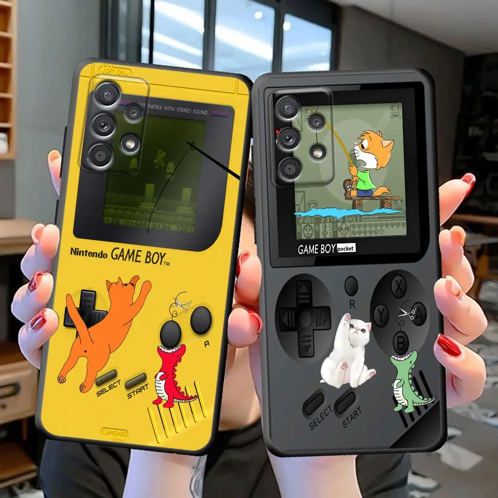 Dinosaur Cat Classic Game-Boy Funda Coque Case For Samsung S23 S22 S21 S20 FE S10 S10E LITE S9 S8 PLUS ULTRA 5G Case Capa Shell
Dinosaur Cat Classic Game-Boy Funda Coque Case For Samsung S23 S22 S21 S20 FE S10 S10E LITE S9 S8 PLUS ULTRA 5G Case Capa Shell