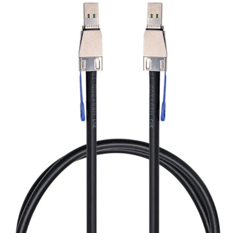 HD Mini SAS SFF-8644 To SFF-8644 Cable,12 Гбит/с, Φ 36 Pin To SFF-8644 36 pin Mini SAS Cable 1M(3.3Ft)-Black
HD Mini SAS SFF-8644 To SFF-8644 Cable,12 Гбит/с, Φ 36 Pin To SFF-8644 36 pin Mini SAS Cable 1M(3.3Ft)-Black