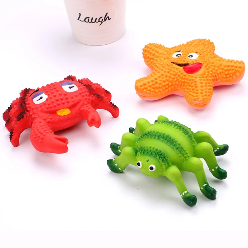 Pet Toys For Dogs Cats Toys Squeak Toys Latex Crab Starfish Puppy Dogs Chew Pet Supplies Popular Dog Toys For Small Dogs
Pet Toys For Dogs Cats Toys Squeak Toys Latex Crab Starfish Puppy Dogs Chew Pet Supplies Popular Dog Toys For Small Dogs