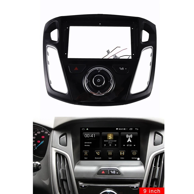 Car Radio Fascia For FORD FOCUS 2012-2017 9 Inch Stereo Dvd Player Dashboard Kit Face Plate
Car Radio Fascia For FORD FOCUS 2012-2017 9 Inch Stereo Dvd Player Dashboard Kit Face Plate