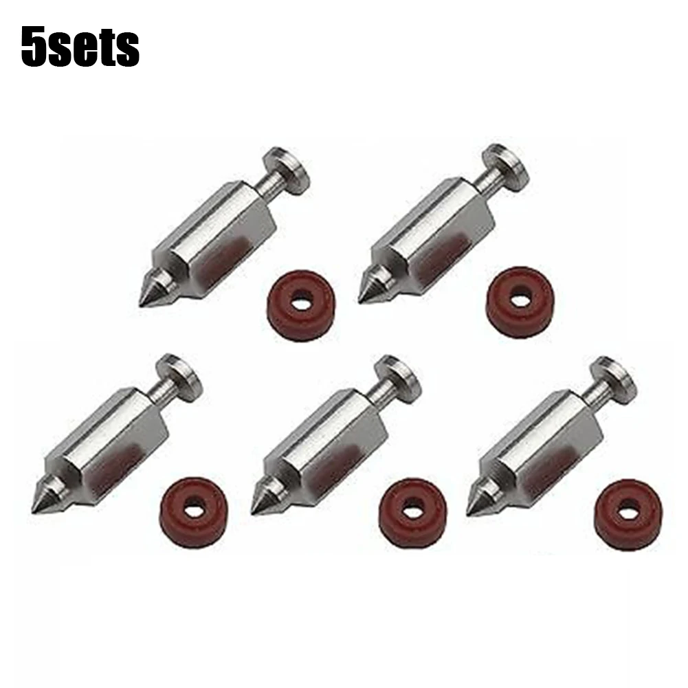 5pcs Carburetor Float Valve Needle Set Kit Repair Part For Briggss Strattons 398188 83412 Fuel Supply Carburetors Garden Tool
5pcs Carburetor Float Valve Needle Set Kit Repair Part For Briggss Strattons 398188 83412 Fuel Supply Carburetors Garden Tool