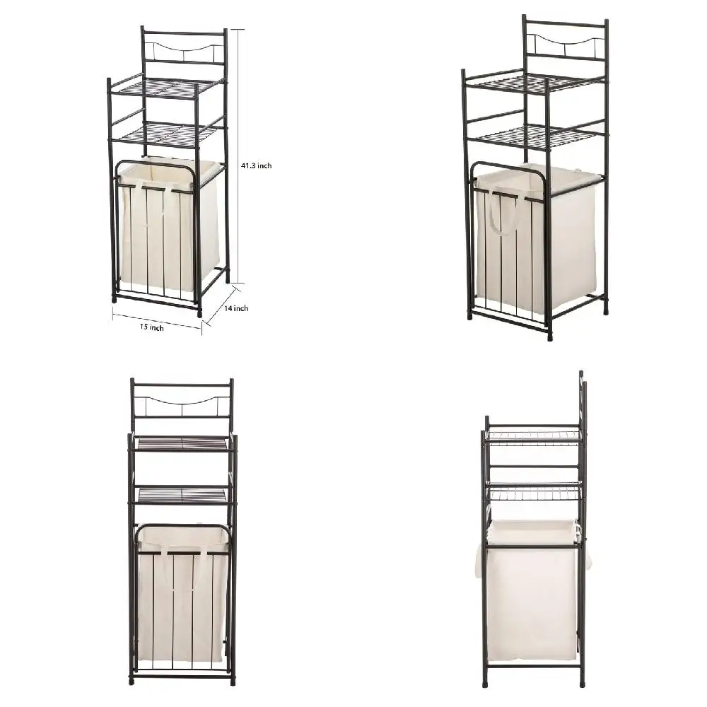 "Brilliant 10 lb Steel Storage Shelf with Oil Rubbed Bronze Finish & Stylish Hamper for Home, Bedroom, Garages: Perfect Capacity
"Brilliant 10 lb Steel Storage Shelf with Oil Rubbed Bronze Finish & Stylish Hamper for Home, Bedroom, Garages: Perfect Capacity
